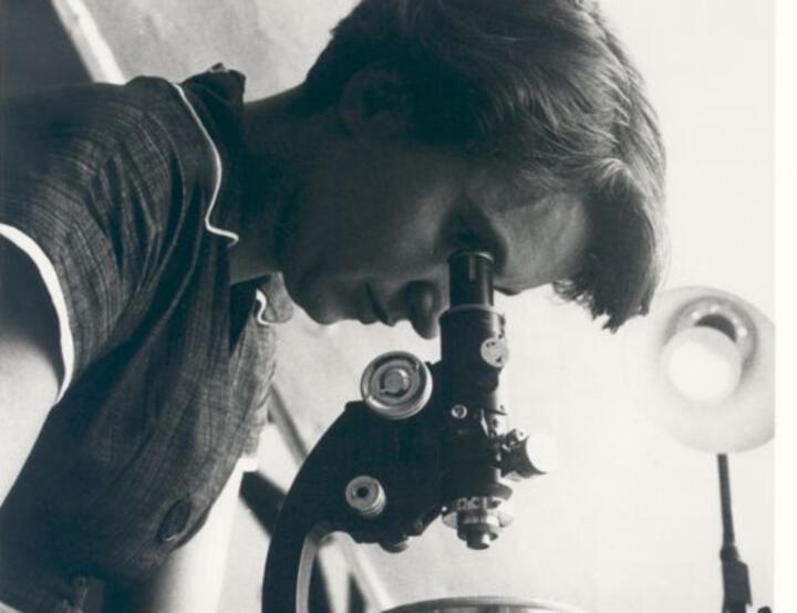 In 1958 British biophysicist and X-ray expert Rosalind Franklin, who had won acc ...