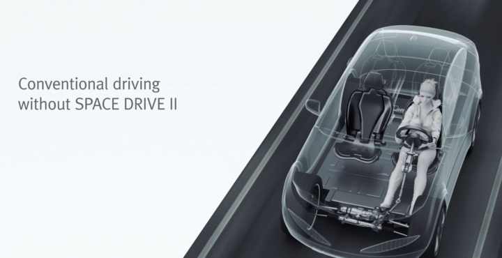 Comparison with a steering column ...