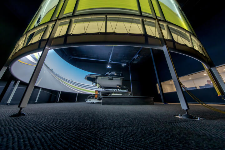 In vehicle simulators like these, Ford brings the computer-developed digital twi ...