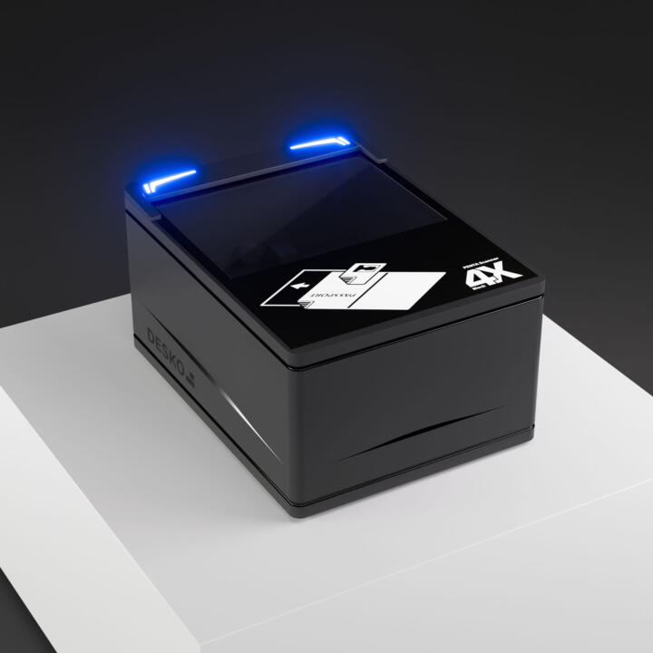 With such a special scanner from the company Desko, hidden features in an identi ...