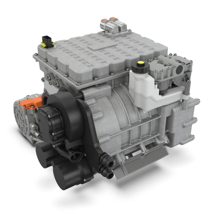 Schaeffler's 4in1 e-axle integrates the vehicle’s thermal management system