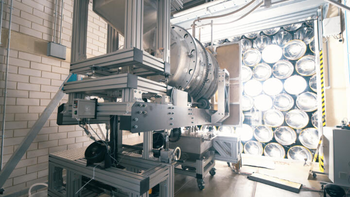 Mit Sonnenlicht gebaut