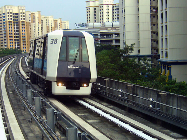 Singapur – North East LineSeit 2003Die North East Line ist laut Singapurs Land T ...